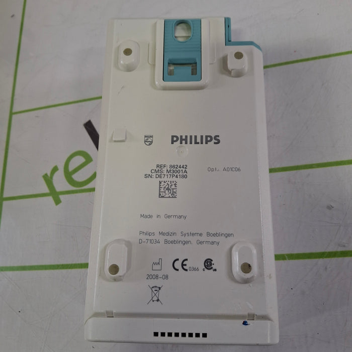 Philips M3001A-A01C06 Fast SpO2, NIBP, ECG, Temp, IBP MMS Module
