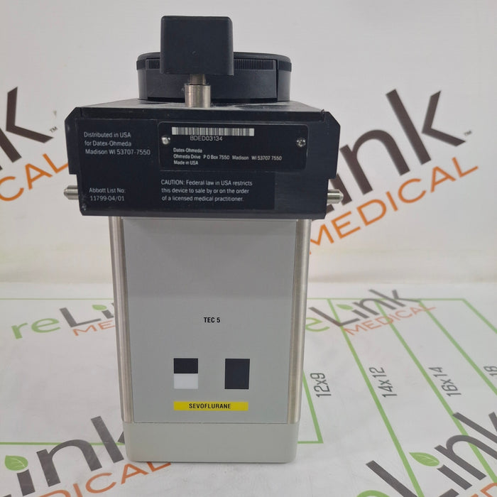 Datex-Ohmeda Sevotec 5 Sevoflurane Vaporizer