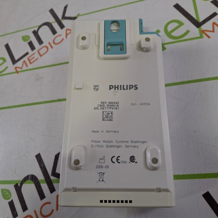 Philips M3001A-A01C06 Fast SpO2, NIBP, ECG, Temp, IBP MMS Module
