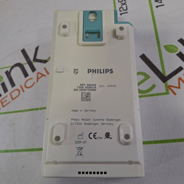 Philips M3001A-A01C06 Fast SpO2, NIBP, ECG, Temp, IBP MMS Module