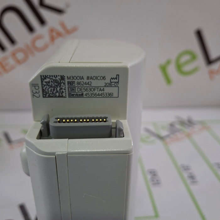 Philips M3001A-A01C06 Fast SpO2, NIBP, ECG, Temp, IBP MMS Module