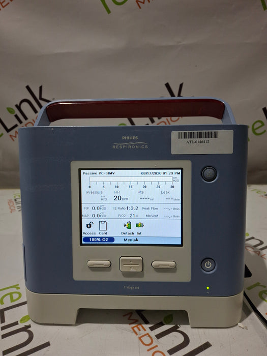 Respironics Trilogy 202 Ventilator