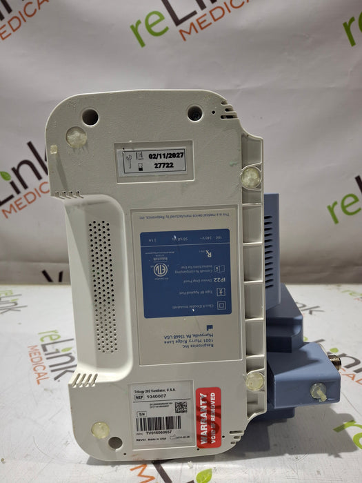 Respironics Trilogy 202 Ventilator