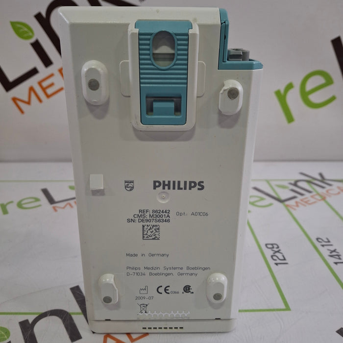 Philips M3001A-A01C06 Fast SpO2, NIBP, ECG, Temp, IBP MMS Module