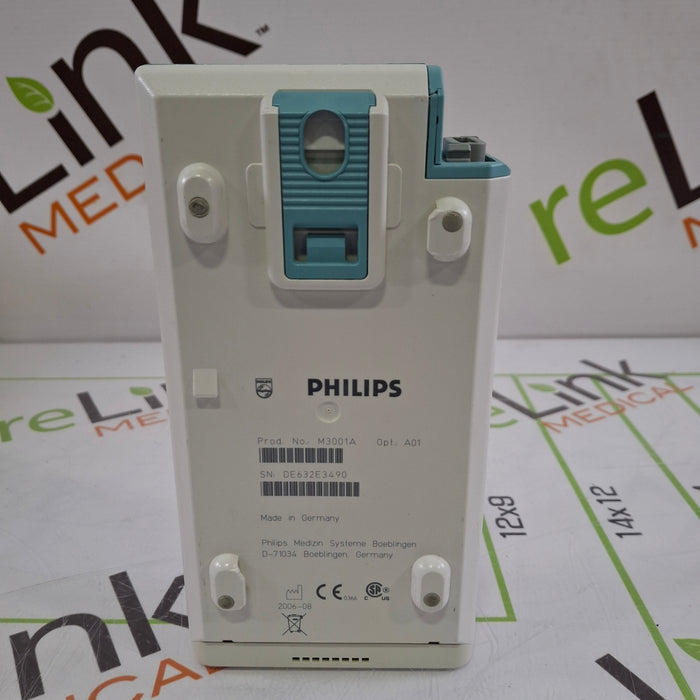 Philips M3001A-A01 Fast SpO2, NIBP, ECG MMS Module