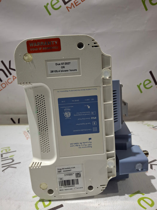 Respironics Trilogy 202 Ventilator