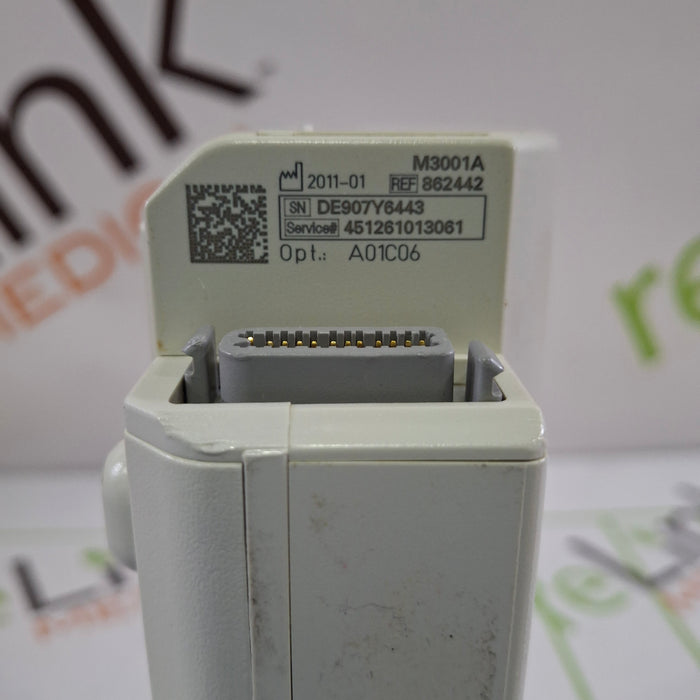Philips M3001A-A01C06 Fast SpO2, NIBP, ECG, Temp, IBP MMS Module