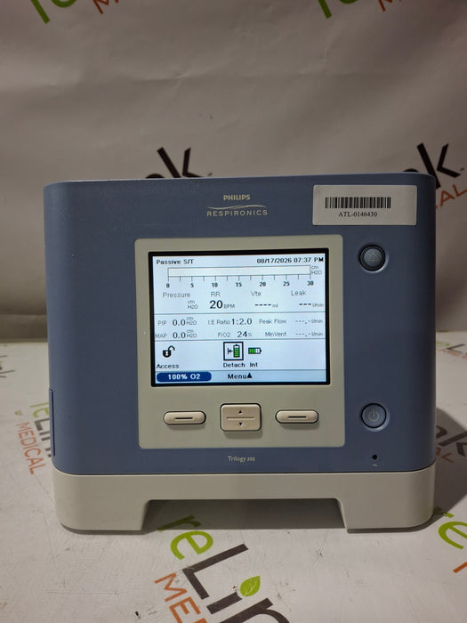 Respironics Trilogy 202 Ventilator