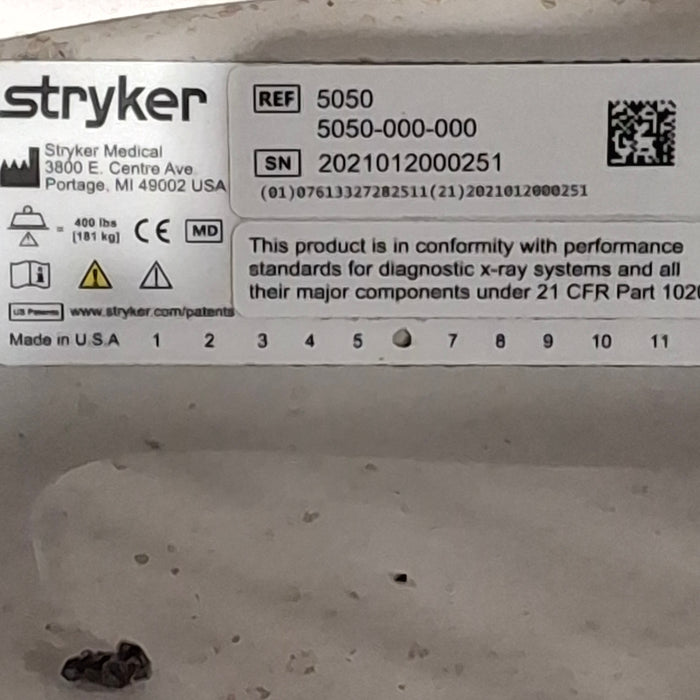 Stryker 5050 Stretcher Chair Gurney Patient Transport