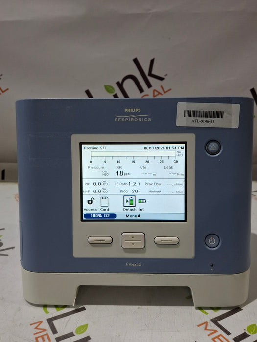 Respironics Trilogy 202 Ventilator