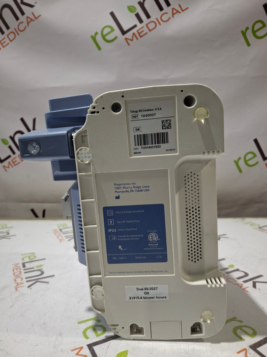 Respironics Trilogy 202 Ventilator