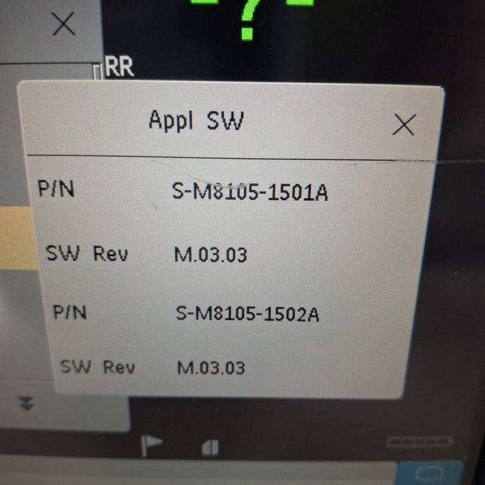Philips Intellivue MP5 - ECG, Fast SpO2, NIBP Patient Monitor