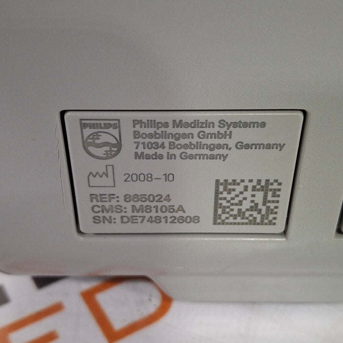 Philips Intellivue MP5 - ECG, Fast SpO2, NIBP Patient Monitor
