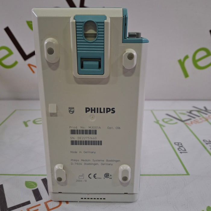 Philips M3001A-C06 Fast SpO2, NIBP, ECG, Temp, IBP MMS Module