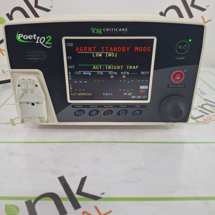Criticare POET IQ2 Anesthetic Gas Monitor