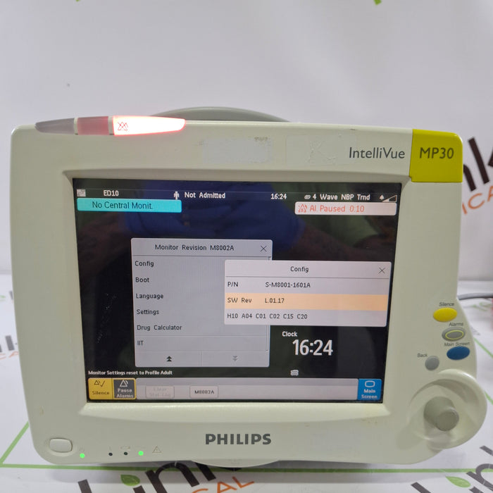 Philips IntelliVue MP30 Patient Monitor