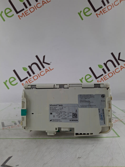 B. Braun Infusomat Space w/AC Adapter Infusion Pump