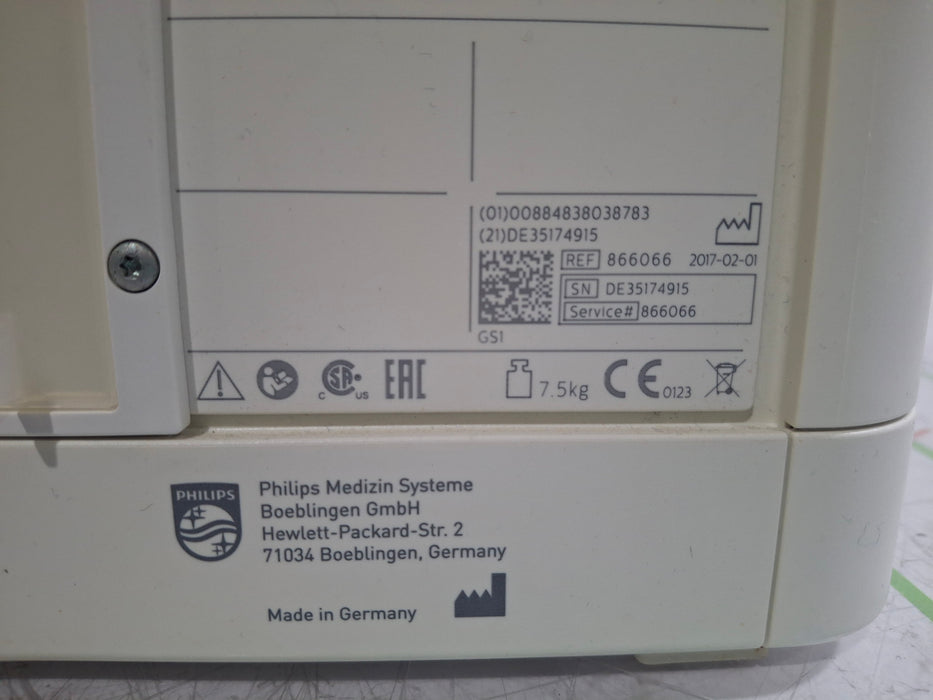 Philips MX550 Portable/Bedside Patient Monitor