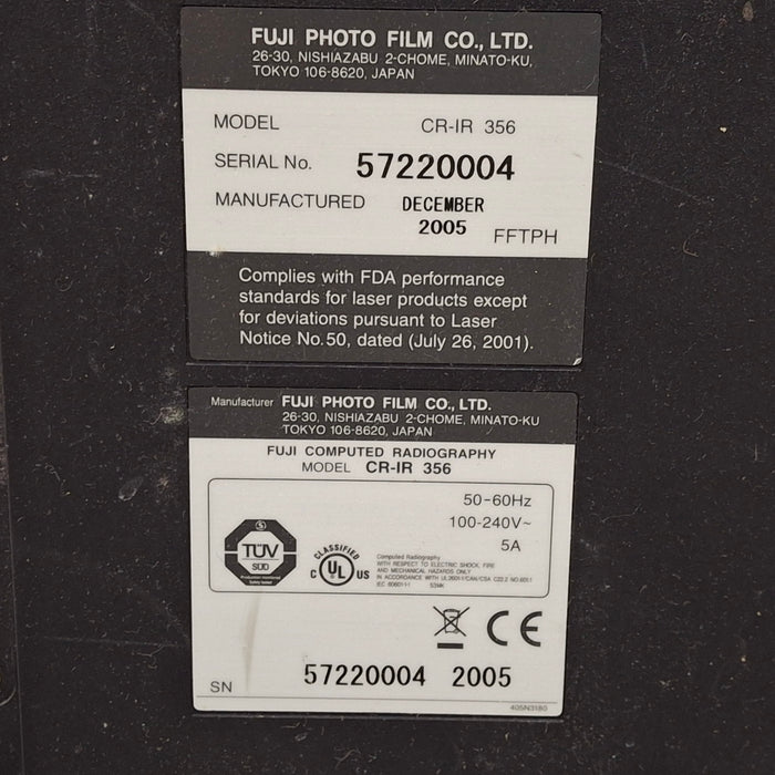 Fujifilm CR-IR 356 CR Reader