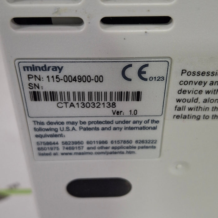Mindray MPM w/Masimo Module for DPM6/7