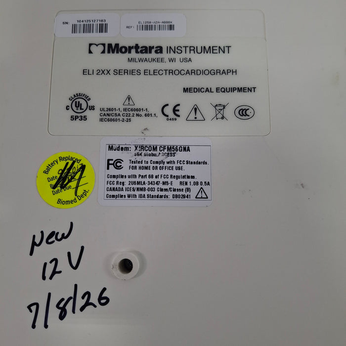 Mortara Eli 250 ECG