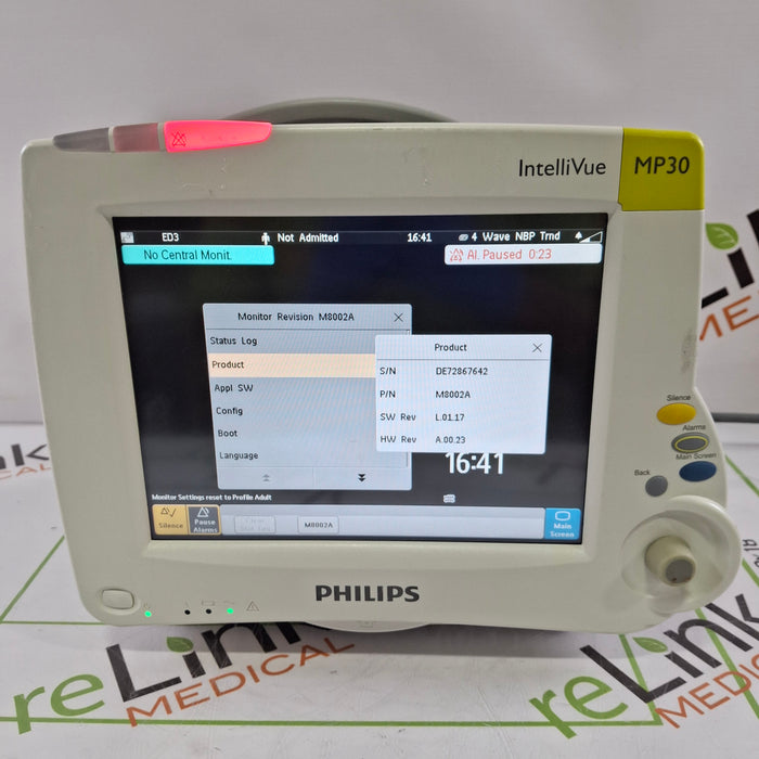 Philips IntelliVue MP30 Patient Monitor
