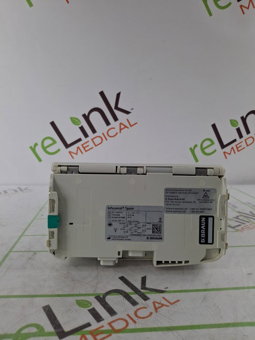 B. Braun Infusomat Space w/AC Adapter Infusion Pump