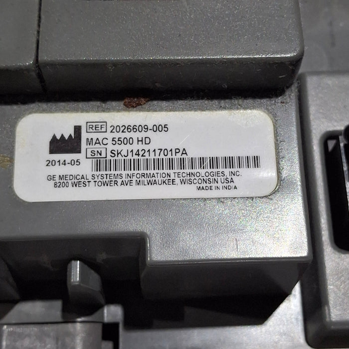 GE Healthcare MAC 5500 HD ECG with CAM Module