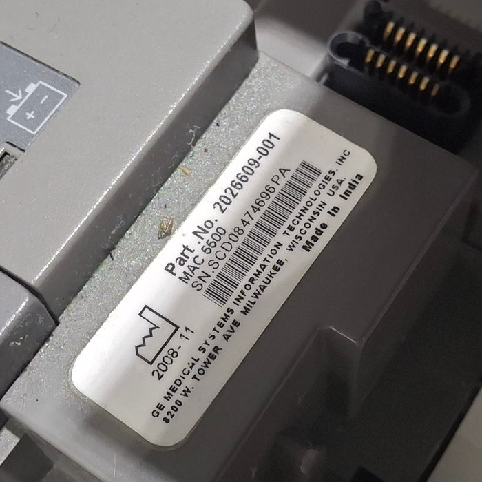 GE Healthcare MAC 5500 ECG with CAM Module
