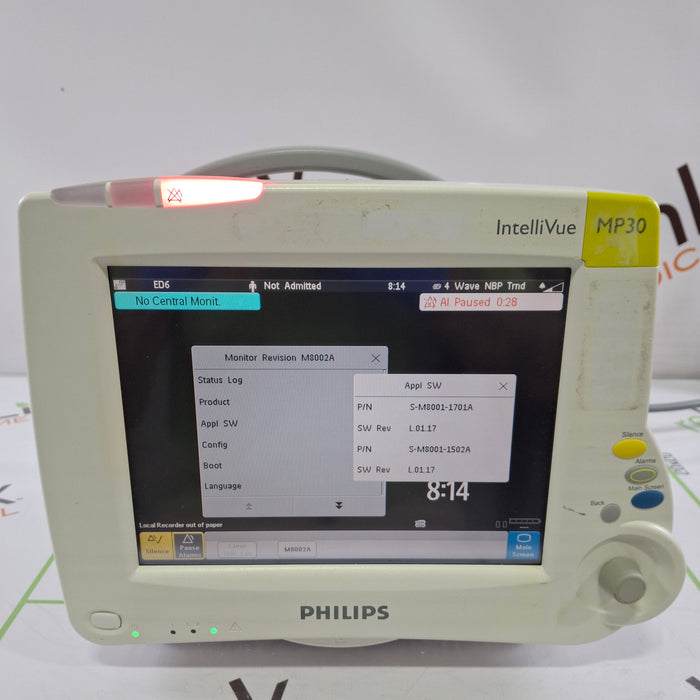 Philips IntelliVue MP30 Patient Monitor