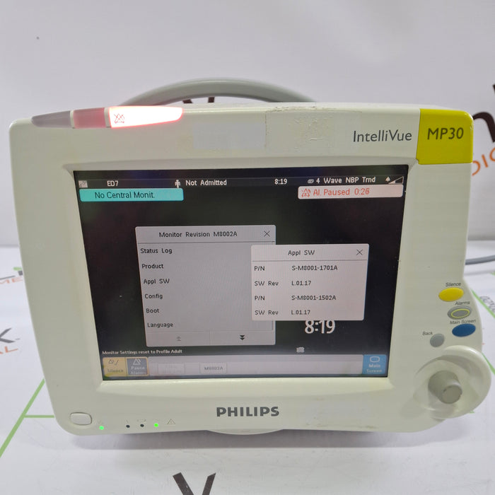 Philips IntelliVue MP30 Patient Monitor