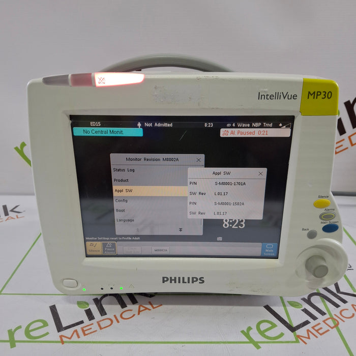 Philips IntelliVue MP30 Patient Monitor