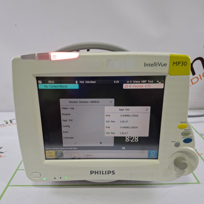 Philips IntelliVue MP30 Patient Monitor