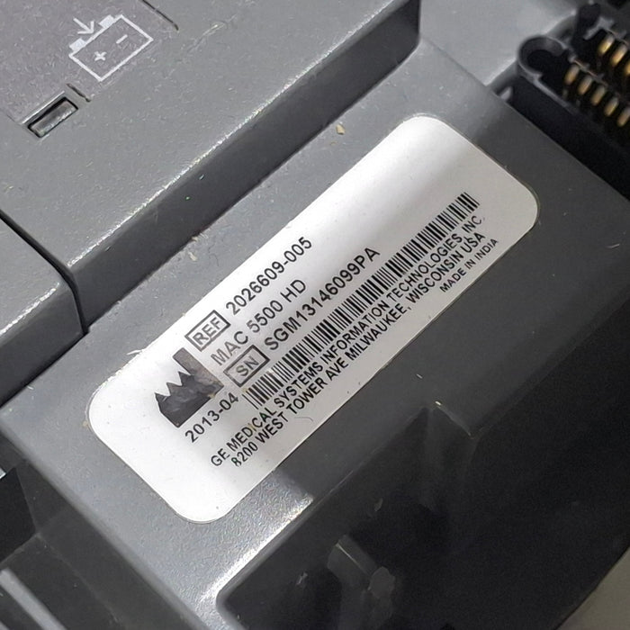 GE Healthcare MAC 5500 HD ECG without CAM Module