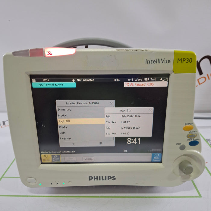 Philips IntelliVue MP30 Patient Monitor