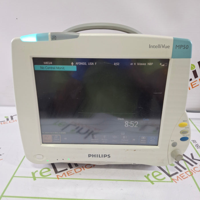 Philips IntelliVue MP50 Patient Monitor