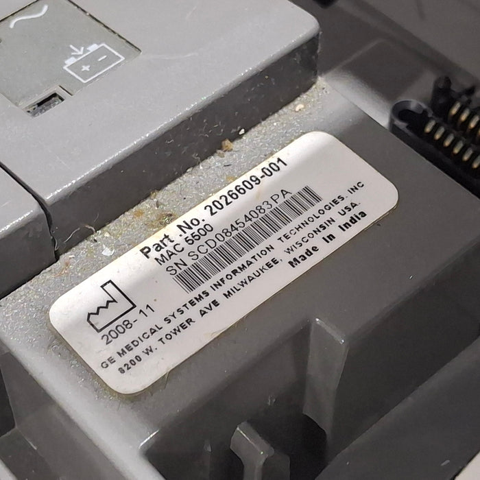GE Healthcare MAC 5500 ECG with CAM Module