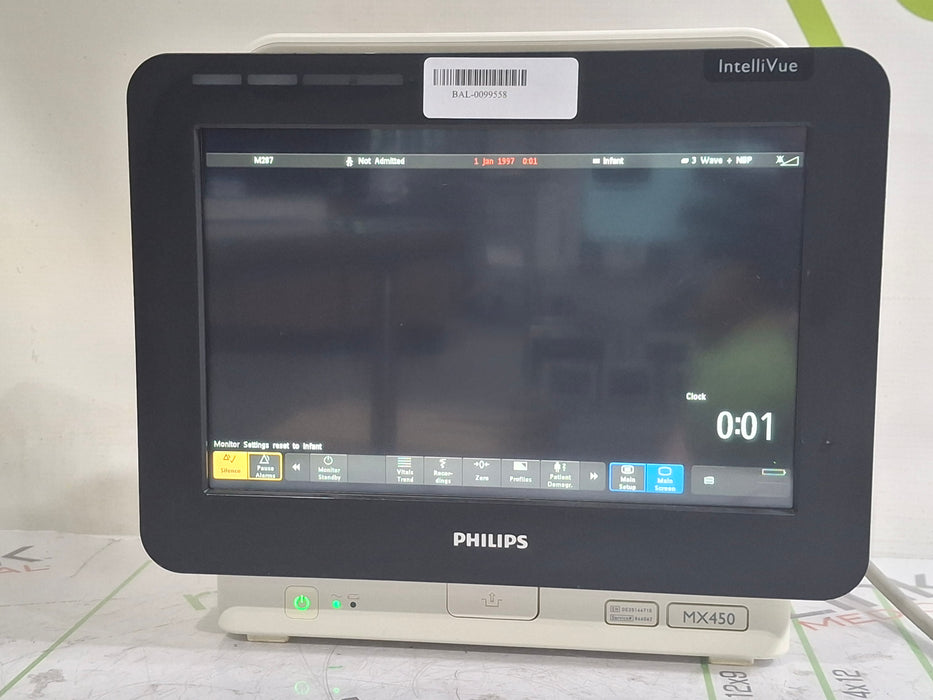 Philips MX450 Portable/Bedside Patient Monitor