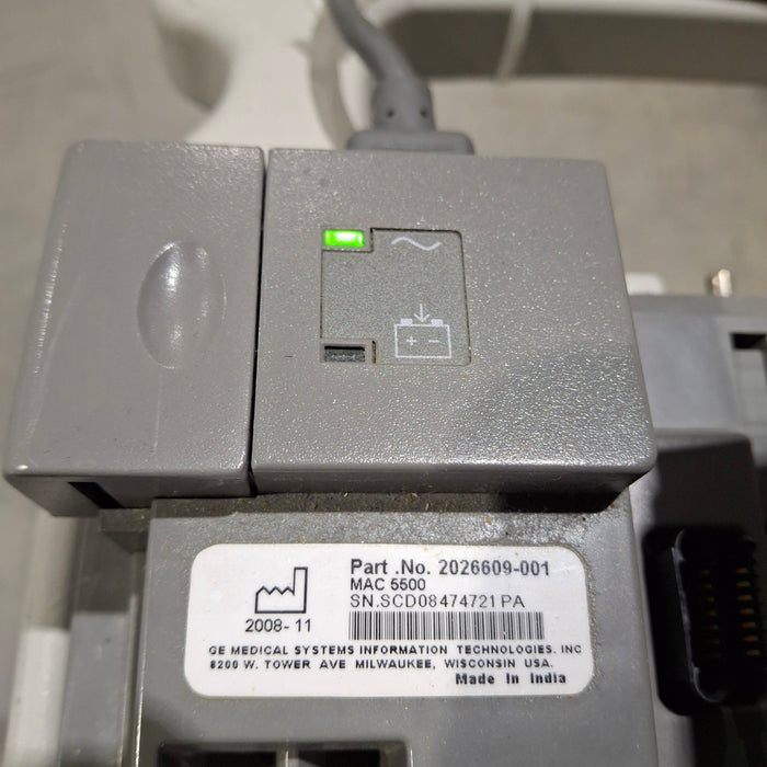 GE Healthcare MAC 5500 ECG with CAM Module