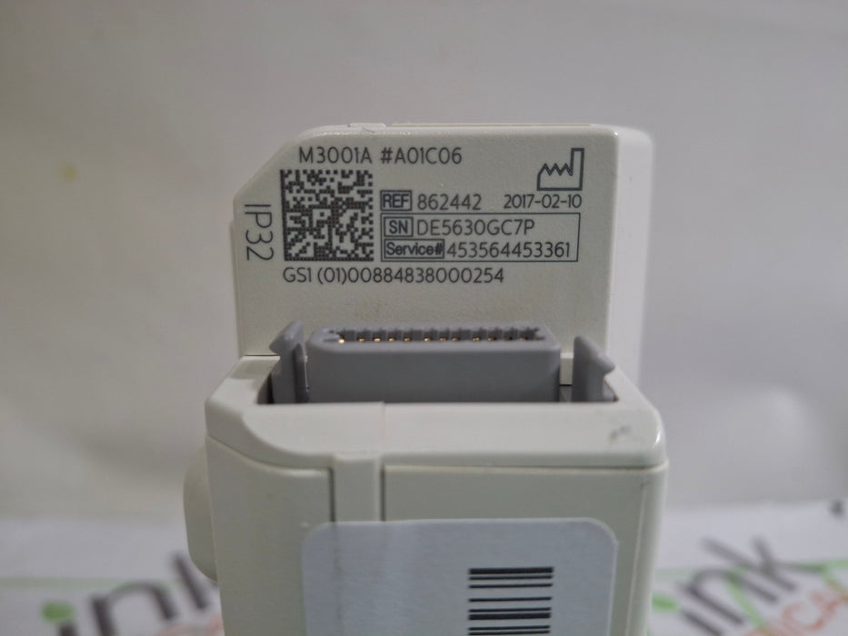 Philips M3001A-A01C06 Fast SpO2, NIBP, ECG, Temp, IBP MMS Module