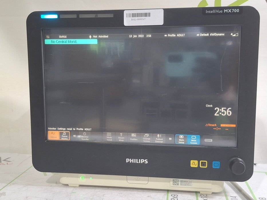 Philips MX700 Bedside Patient Monitor