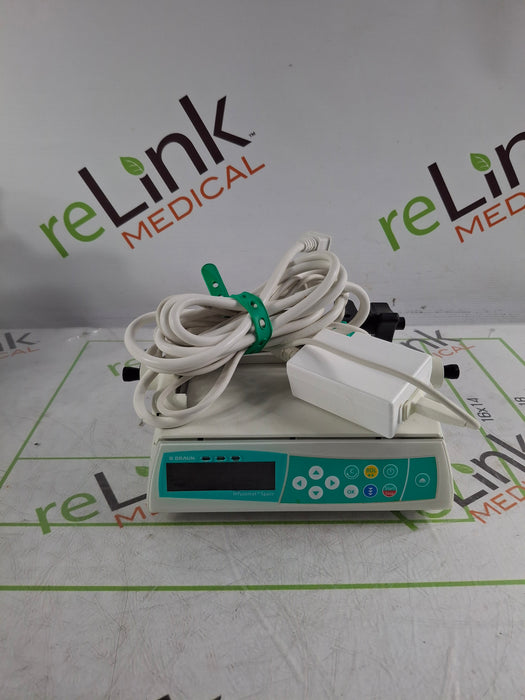 B. Braun Infusomat Space w/Pole Clamp & AC Adapter Infusion Pump