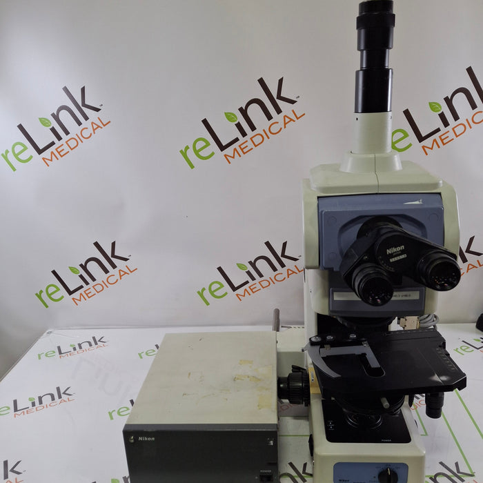 Nikon Eclipse E800 Trinocular Microscope