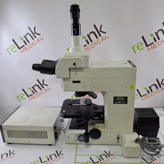 Nikon Eclipse E800 Trinocular Microscope