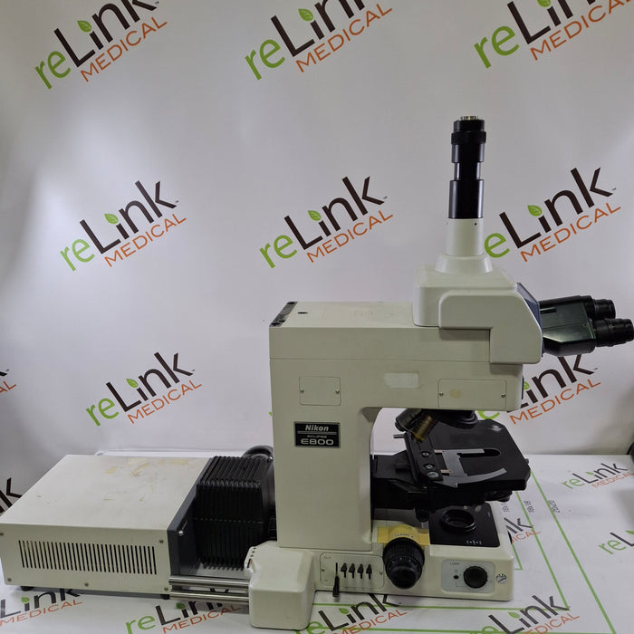 Nikon Eclipse E800 Trinocular Microscope