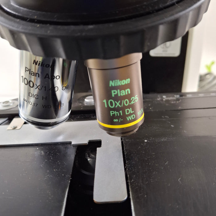 Nikon Eclipse E800 Trinocular Microscope