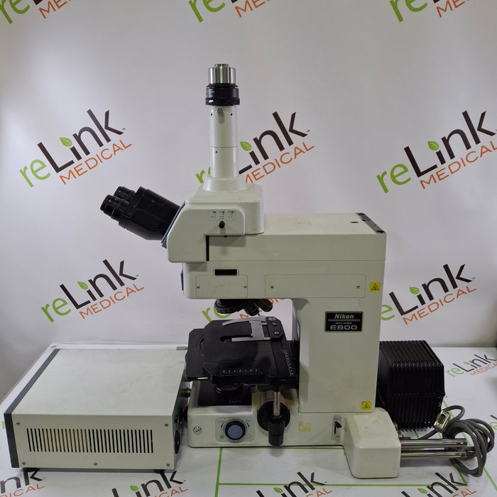 Nikon Eclipse E800 Trinocular Microscope