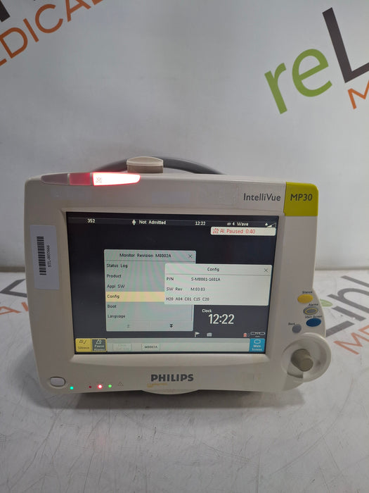 Philips IntelliVue MP30 Patient Monitor