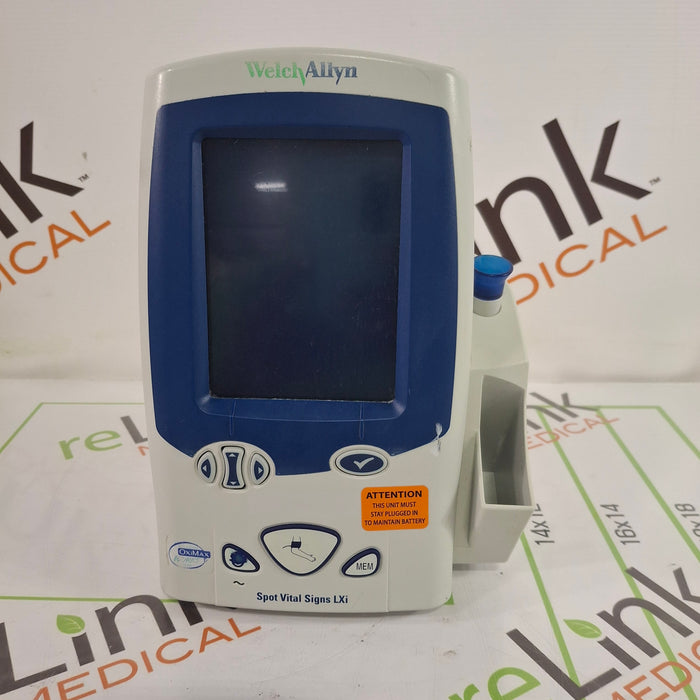 Welch Allyn Spot LXi - NIBP, SureTemp Plus, Nellcor SpO2 Vital Signs Monitor