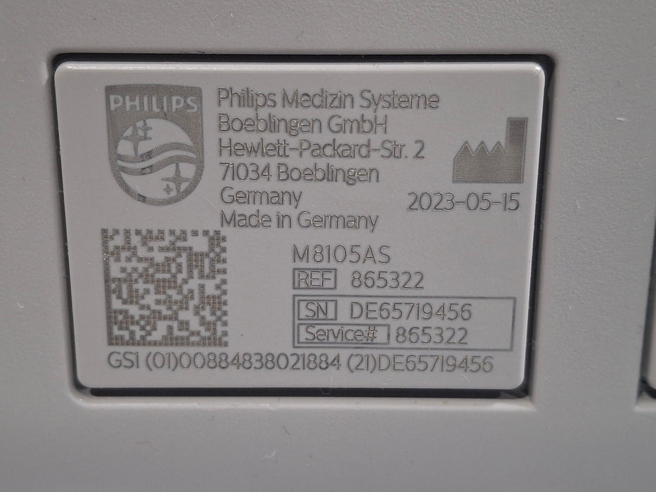 Philips IntelliVue MP5SC Fast SpO2, NIBP Spot Check Monitor
